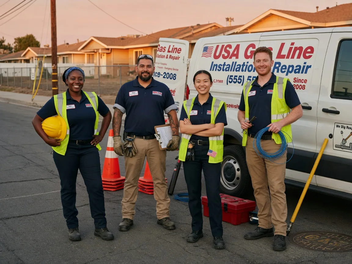 Gas Line Installation company in Lynd, MN